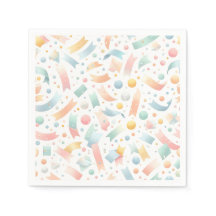 Schattige Leuk Kinder Confetti Kleurrijke Pastel V