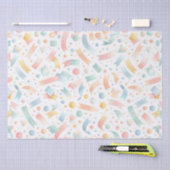 Schattige Leuk Kinder Confetti Kleurrijke Pastel V Tissuepapier (Craft)