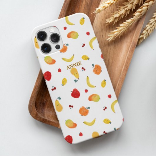 Schattige & Leuk Kleurrijk Multi Fruit Patroon Ont Case-Mate iPhone Case