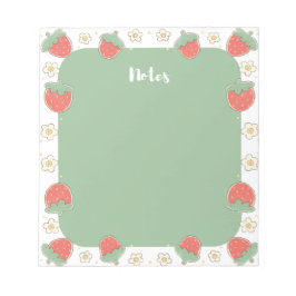 Schattige, leuk, modern, stijlvol, briefpapier notitieblok