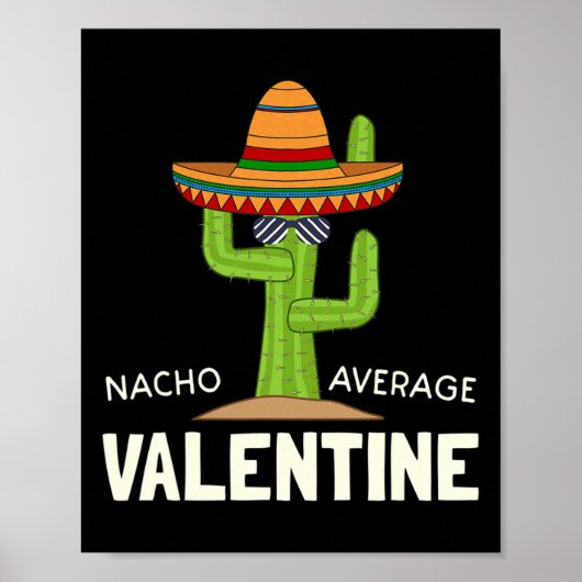 Schattige Leuk Valentijnsdag Humor Leuke Valentijn Poster (Voorkant)