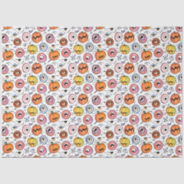 Schattige Leuke Halloween Monster Oogbal Pompoen D Tissuepapier