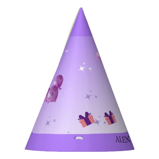 Schattige Leuke Hond Kinderen Verjaardag Feesthoedjes (Links)