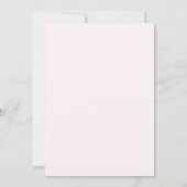 Schattige Leuke Roze Handgetekende Favoriete Dinge Kaart (Achterkant)