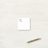 Schattige libel post-it® notes (Op bureau)