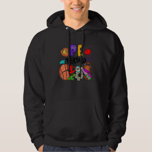 Schattige Lichamelijke Opvoeding Terug naar School Hoodie