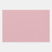 Schattige licht roze visgraat tweed effect zoet inpakpapier vel (Voorkant 3)
