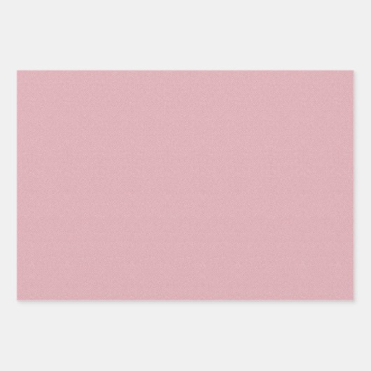 Schattige licht roze visgraat tweed effect zoet inpakpapier vel (Voorkant)