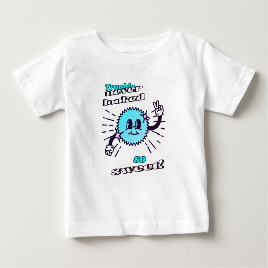 Schattige lichtblauw trouble zag er nog nooit zo l (Voorkant)