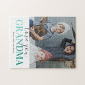 Schattige Liefde Je Oma Foto Legpuzzel (Horizontaal)