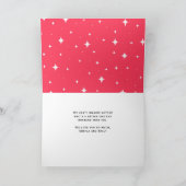 Schattige Liefde je Pap Lettering Vader Foto Kaart (Binnen)