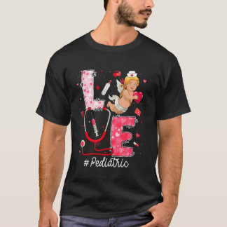 Schattige liefde kinderverpleegster Cupido harten  T-shirt