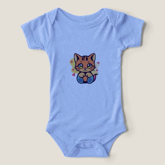 Schattige liefde kitten (Design voorkant)