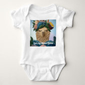 Schattige Liefde mijn Mama Llama draag voor baby Romper (Voorkant)