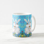 Schattige Liefde Mok Kus Bunny Hug - Kus (Voorkant rechts)