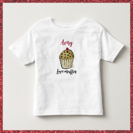 Schattige Liefde Muffin Kinder Shirts