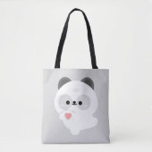 Schattige Liefde Panda Tote Bag (Voorkant)