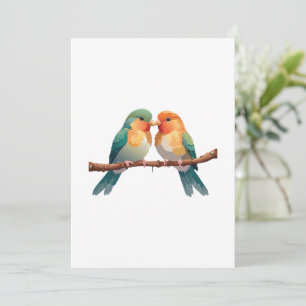 Schattige liefde: Schattigee Valentijn's Day Anima Feestdagenkaart