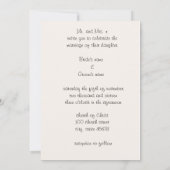 schattige liefdesbruidjes kaart (Achterkant)