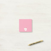 Schattige Liefdeskoe Post-it® Notes (Op bureau)