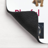 Schattige, liefdevolle, afspeelbare muismousepad muismat (Hoek)