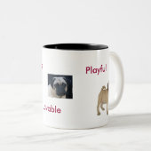 Schattige, liefdevolle Mok voor afspelen (Voorkant rechts)
