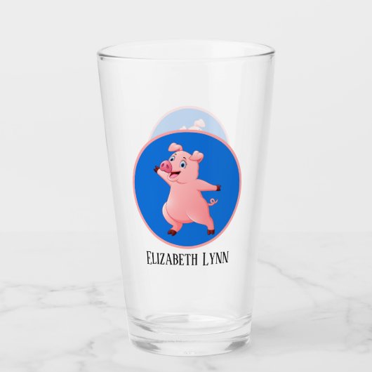 schattige liefhebbers noemen Glass Glas (Voorkant)