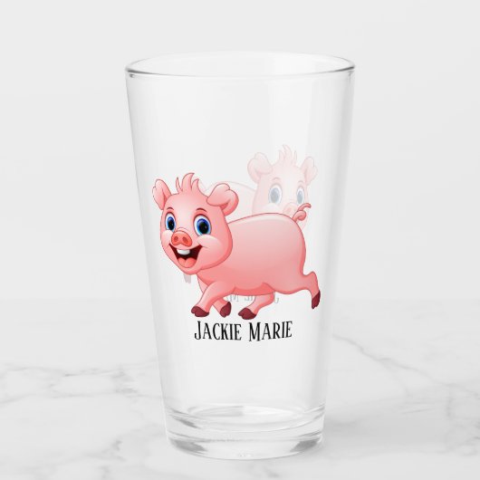 schattige liefhebbers noemen Glass Glas (Voorkant)