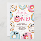 Schattige lieve één verjaardag 1ste verjaardag kaart (Voorkant)