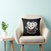 Schattige lieve kleine muis klaar voor Halloween Kussen (Stoel)