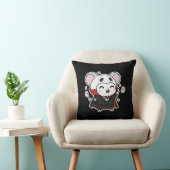 Schattige lieve kleine muis klaar voor Halloween Kussen (Stoel)