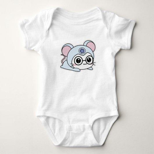 Schattige lieve kleine muis romper (Voorkant)
