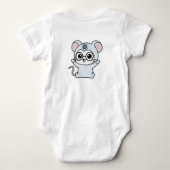 Schattige lieve kleine muis romper (Achterkant)