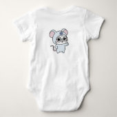 Schattige lieve kleine muis romper (Achterkant)