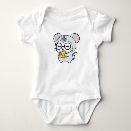 Schattige lieve kleine muis romper (Voorkant)