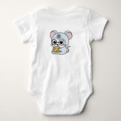 Schattige lieve kleine muis romper (Achterkant)