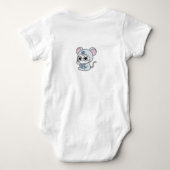Schattige lieve kleine muis romper (Achterkant)