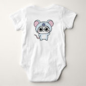 Schattige lieve kleine muis romper (Achterkant)