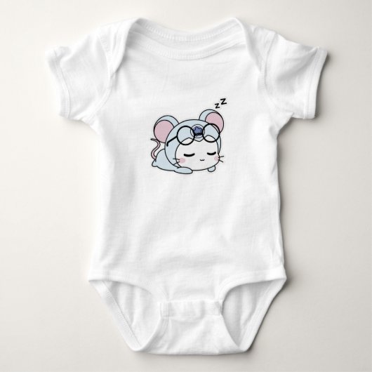 Schattige lieve kleine muis romper (Voorkant)