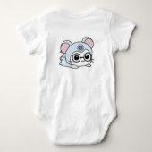 Schattige lieve kleine muis romper (Achterkant)