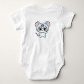Schattige lieve kleine muis romper (Achterkant)