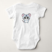 Schattige lieve kleine muis romper (Achterkant)