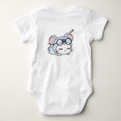Schattige lieve kleine muis romper (Achterkant)