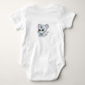 Schattige lieve kleine muis romper (Achterkant)