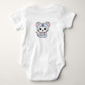 Schattige lieve kleine muis romper (Achterkant)