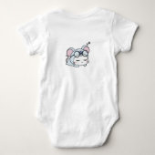 Schattige lieve kleine muis romper (Achterkant)