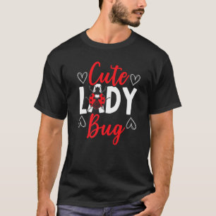 Schattige Lieveheersbeestje Insectenjager Entomolo T-shirt