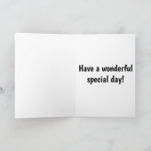 Schattige lieveheersbeestje met hartvormige vlekke kaart (Binnen)