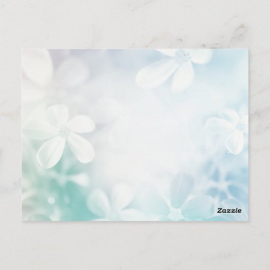 Schattige lieveheersbeestje met stippen Blauwe mad Briefkaart (Achterkant)