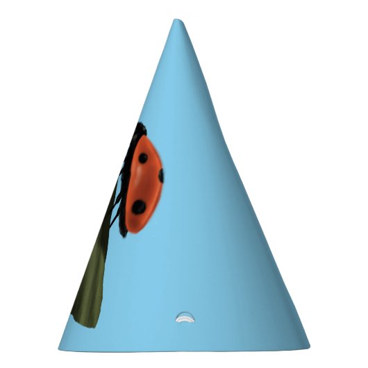 Schattige lieveheersbeestje op een boompje feesthoedjes (Rechts)